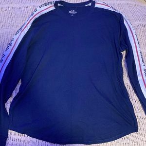 blue hollister long sleeve